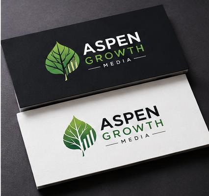 Aspen Growth Media branding on business cards